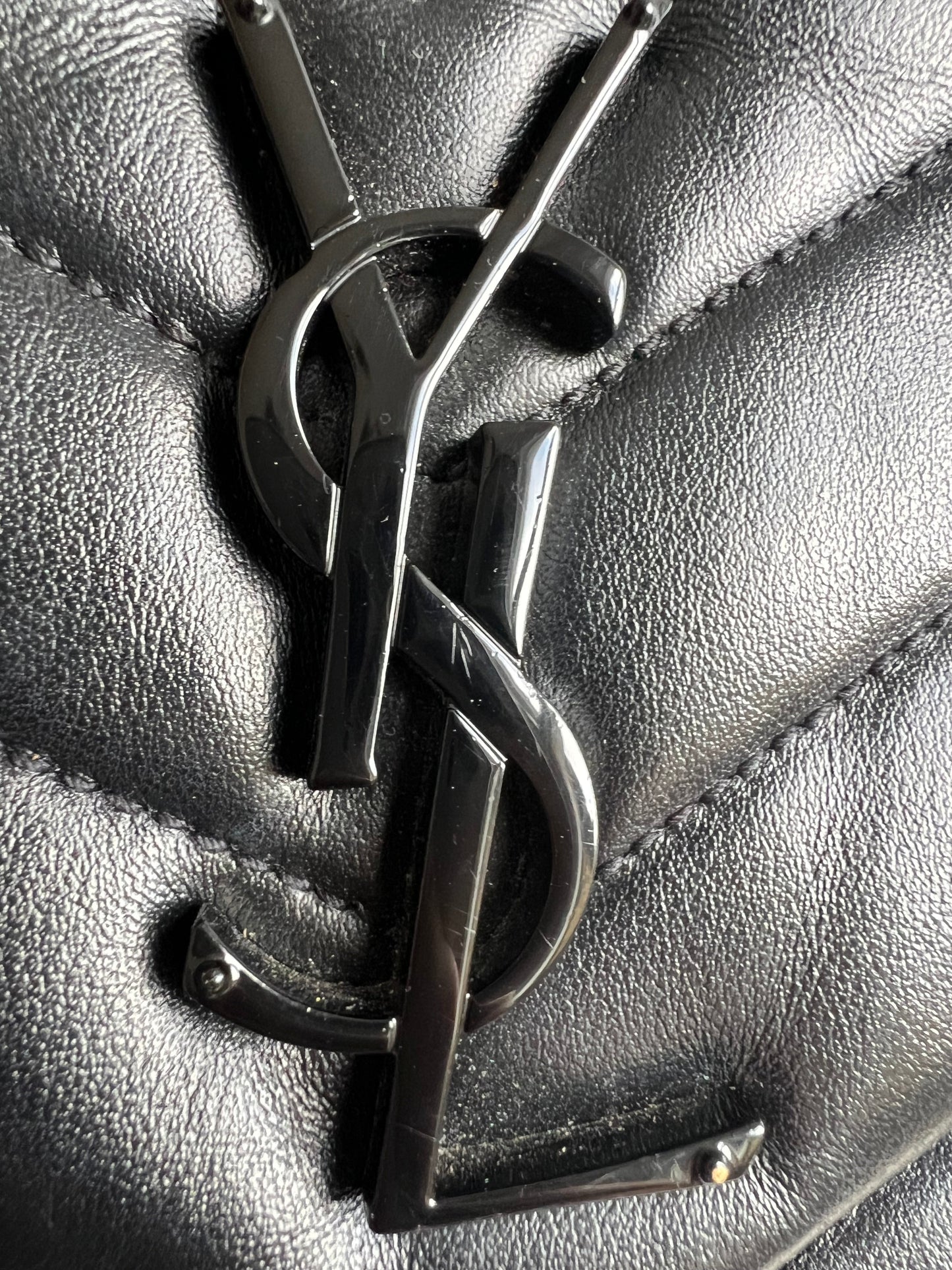 Yves Saint Laurent (YSL) Medium Black on Black LouLou (RRP £2,150)