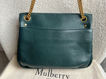 Mulberry Green Darley Shoulder Bag (RRP £1095)