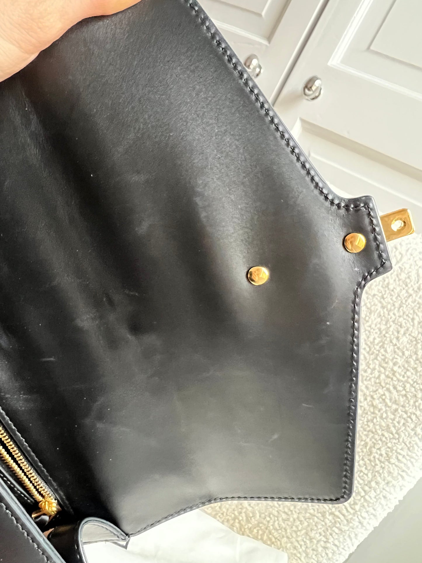 Gucci Navy Blue Sylvie Small Bag (RRP £1,920)
