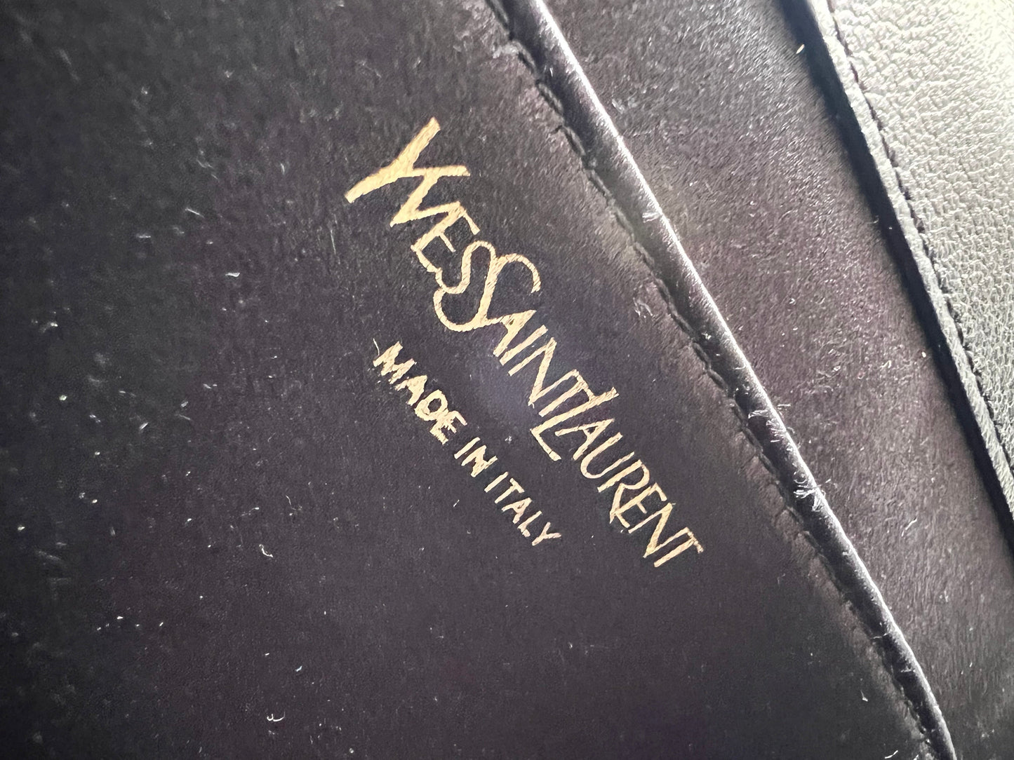Yves Saint Laurent (YSL) Black Belle de Jour Clutch