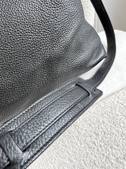 Prada Black Vitello Daino Shoulder Bag