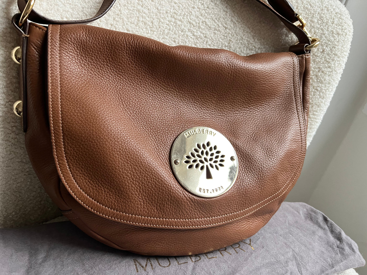 Mulberry Oak Daria Satchel (RRP £795)