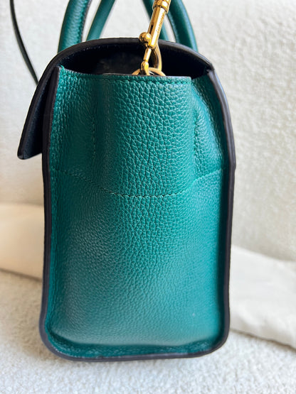 Mulberry Ocean Green Small Bayswater Satchel (RRP £995)