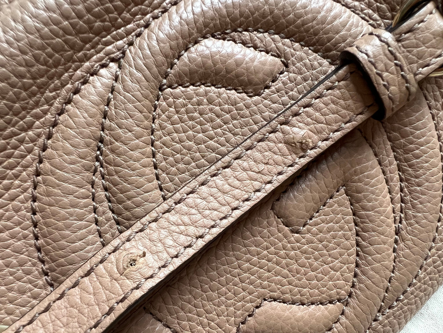Gucci Rose Beige Soho Disco (RRP £1050)