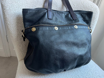 Mulberry Black Mitzy Tote