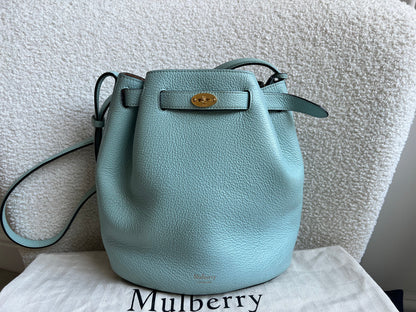 Mulberry Acrylic Green Abbey Bucket Bag (RRP £695)