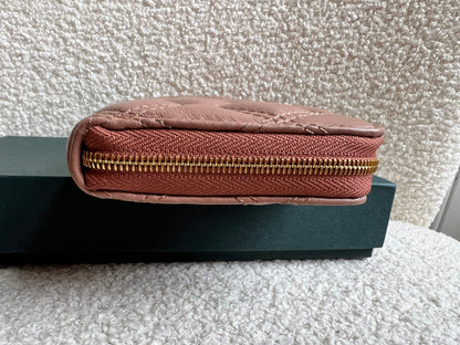Mulberry Blush Quilted Continental Wallet (RRP £345)
