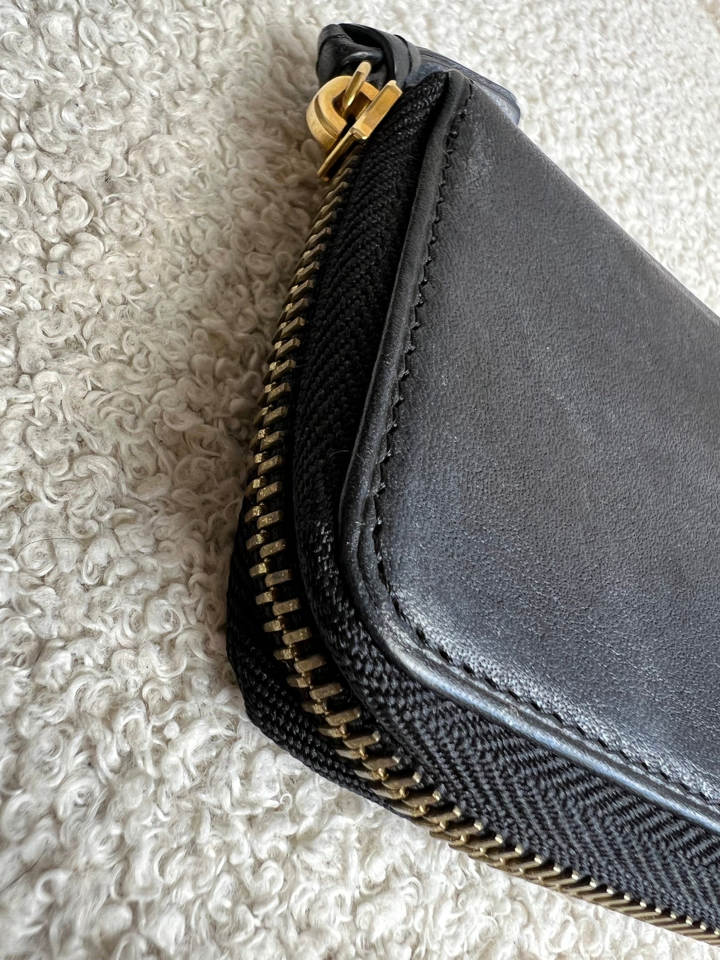 Mulberry Small Black Margaret Shoulder Bag with Small Purse