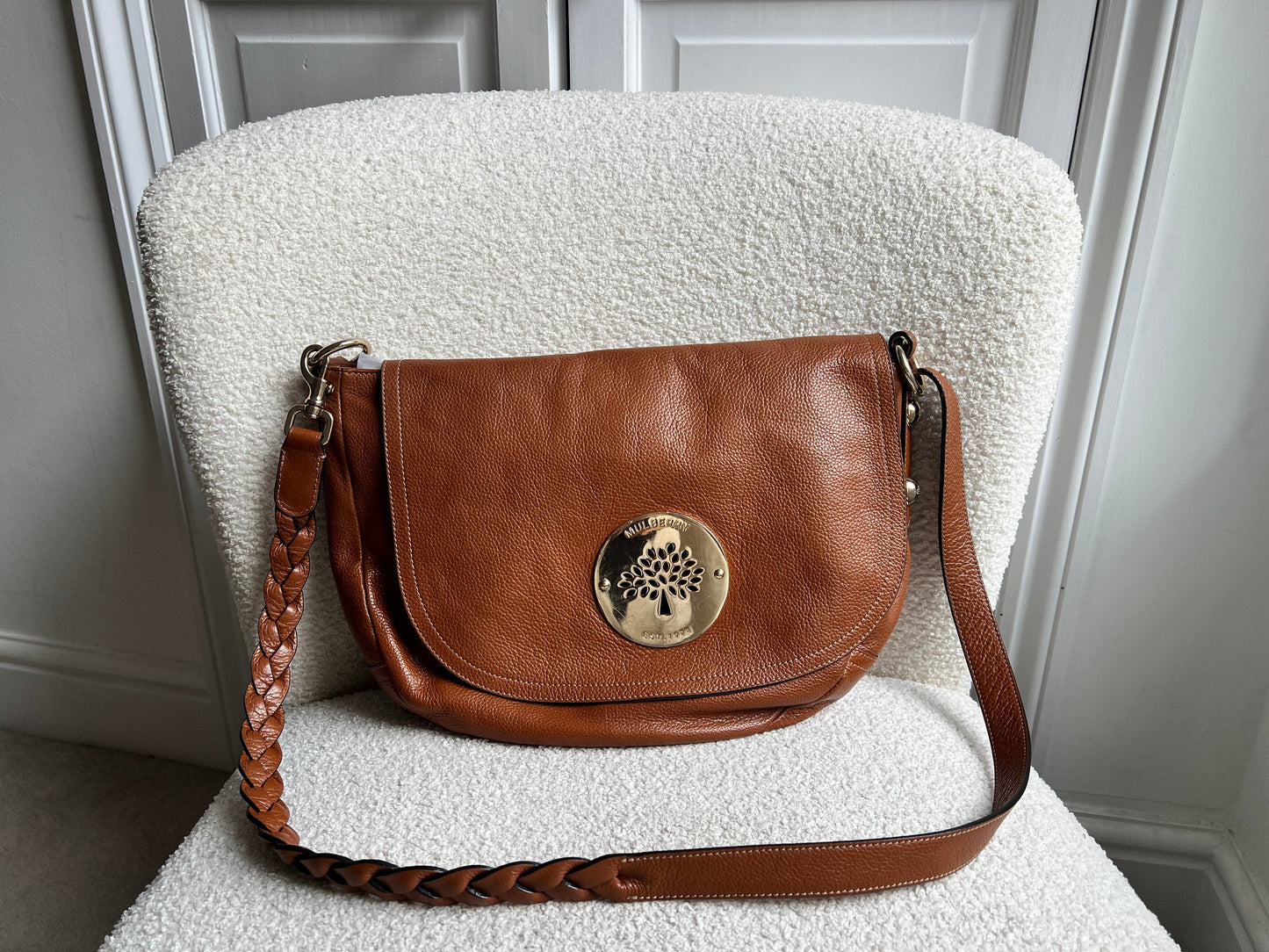 Mulberry Oak Daria Satchel (RRP £795)