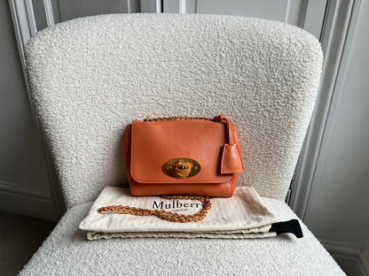 Mulberry Apricot Regular Lily with Gold Hardware (RRP £995)