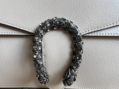 Gucci Dionysus GG White Small Shoulder Bag (RRP £2,670)