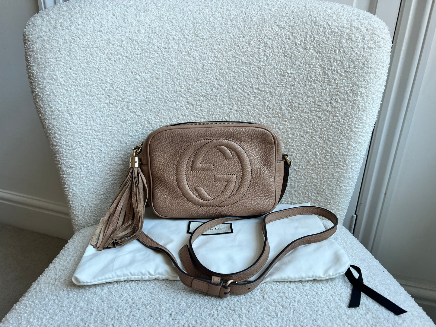 Gucci Rose Beige Soho Disco (RRP £1050)