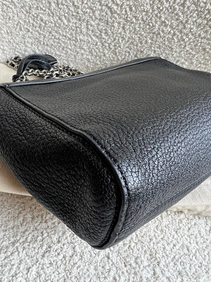 Mulberry Black Regular Lily with Silver Hardware (RRP £995)