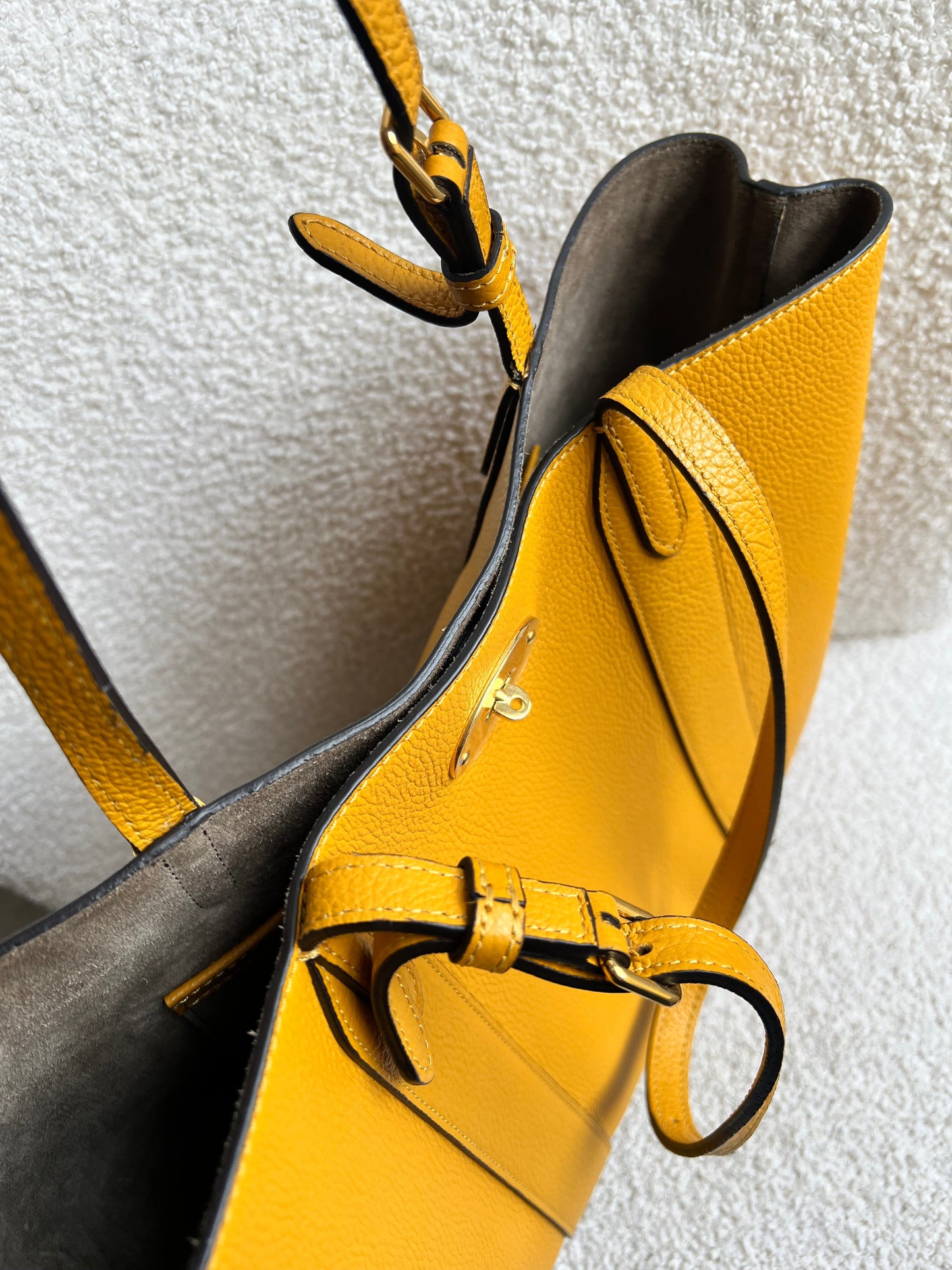 Mulberry Small Deep Amber Bayswater Tote (RRP £795)