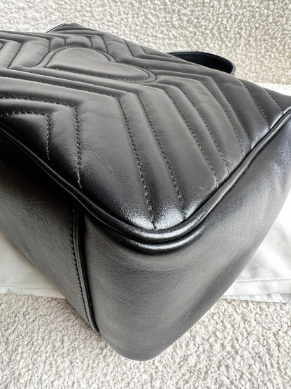 Gucci GG Black Small Top Handle Bag (RRP £2050)