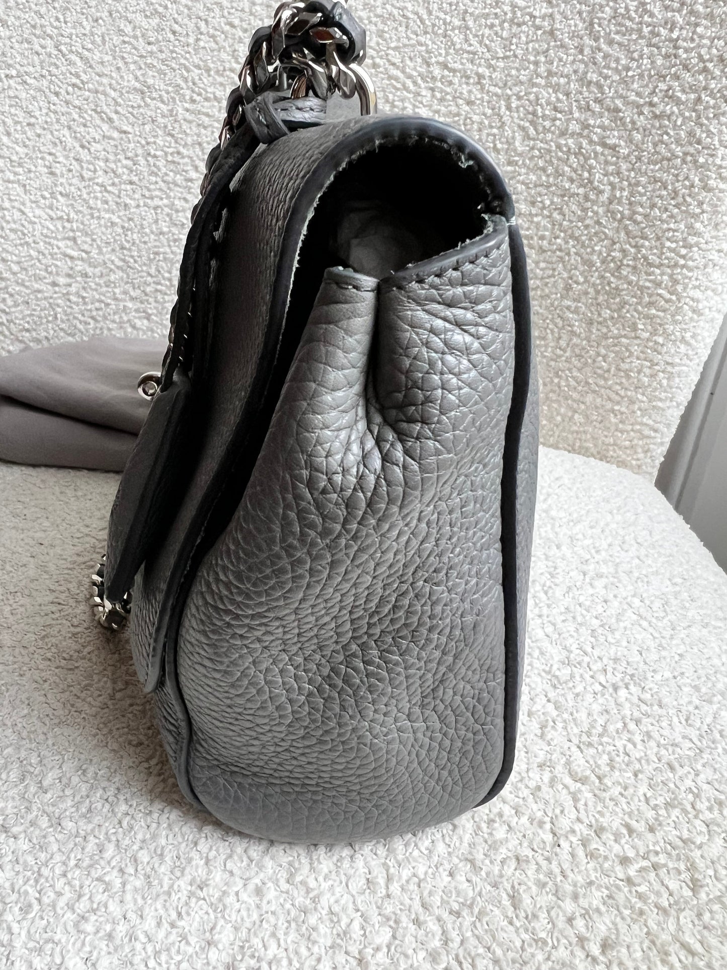 Mulberry Charcoal Grey Medium Top Handle Lily (RRP £1075)