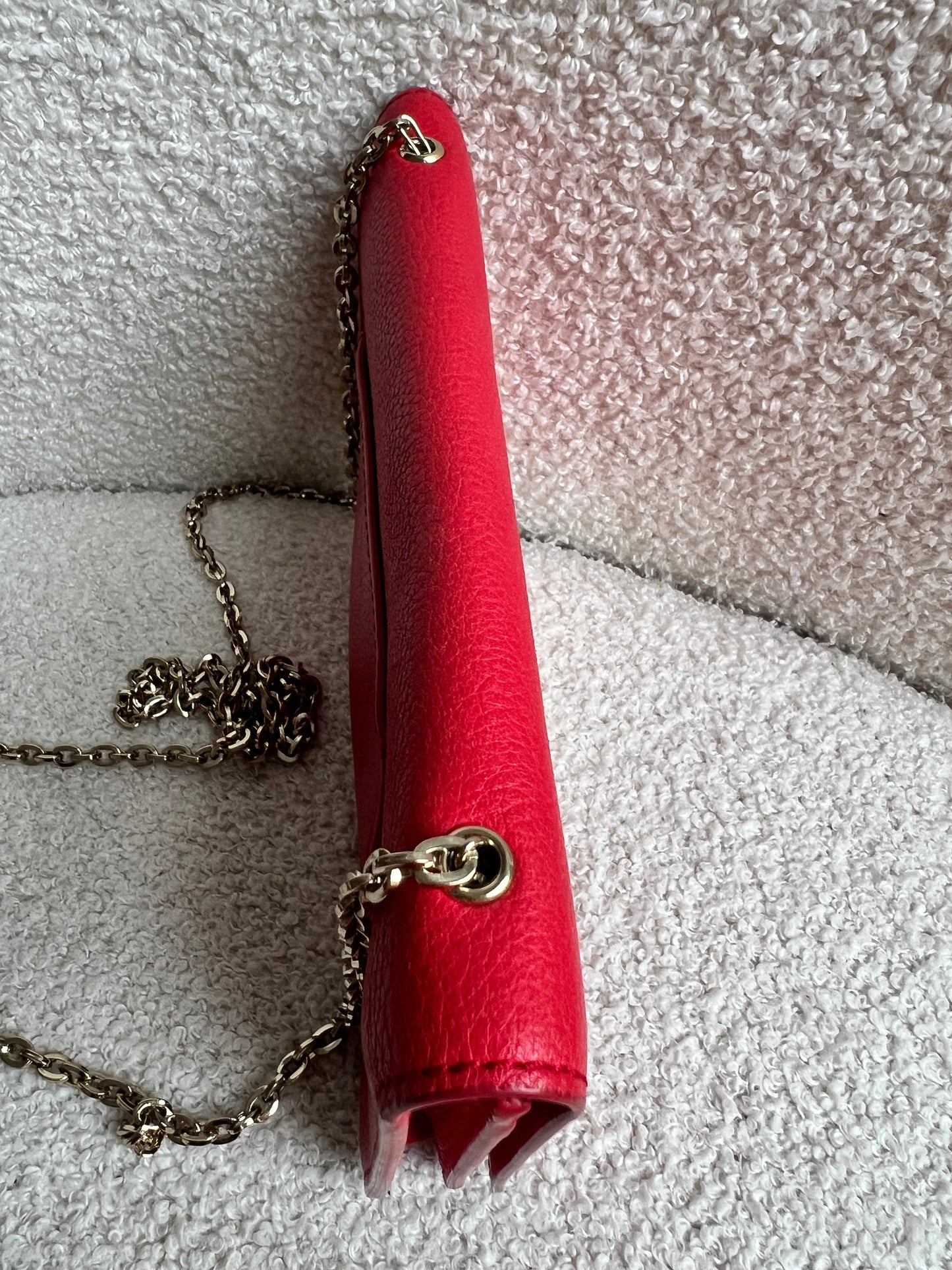 Mulberry Hibiscus Red Bayswater Clutch (RRP £495)