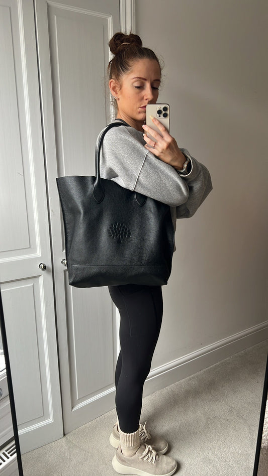 Mulberry Black Blossom Tote (RRP £550)