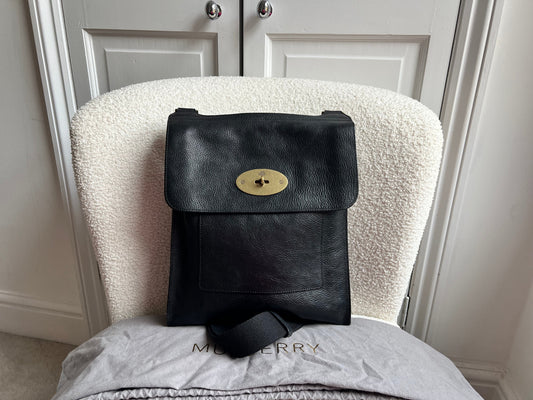 Mulberry Large Black Antony (RRP £695)