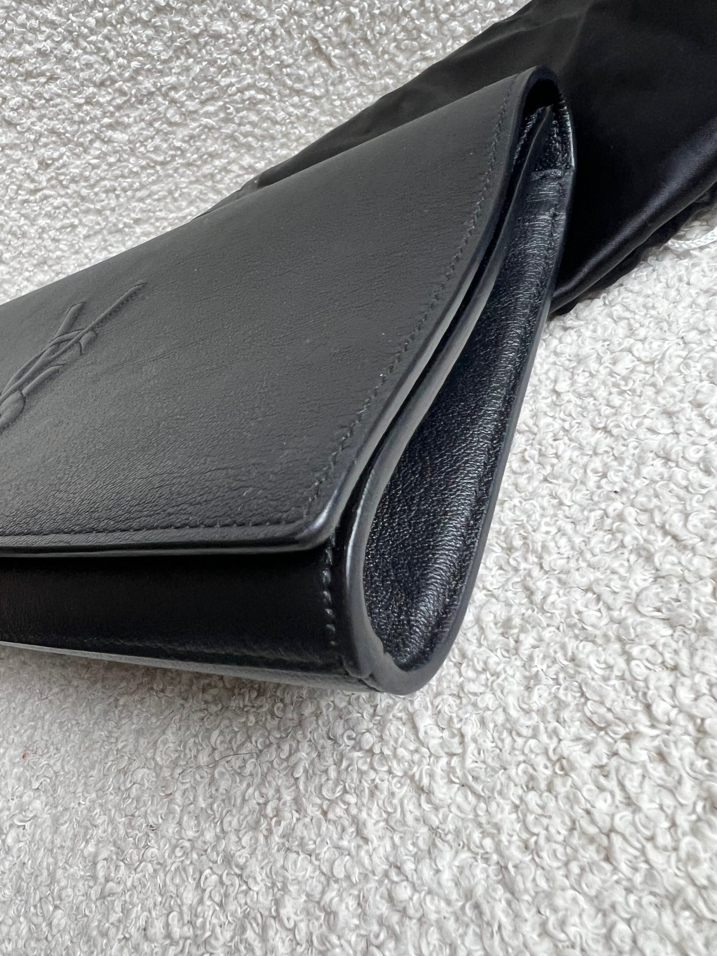 Yves Saint Laurent (YSL) Black Belle de Jour Clutch