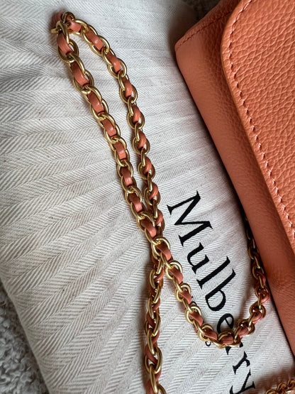 Mulberry Apricot Regular Lily with Gold Hardware (RRP £995)