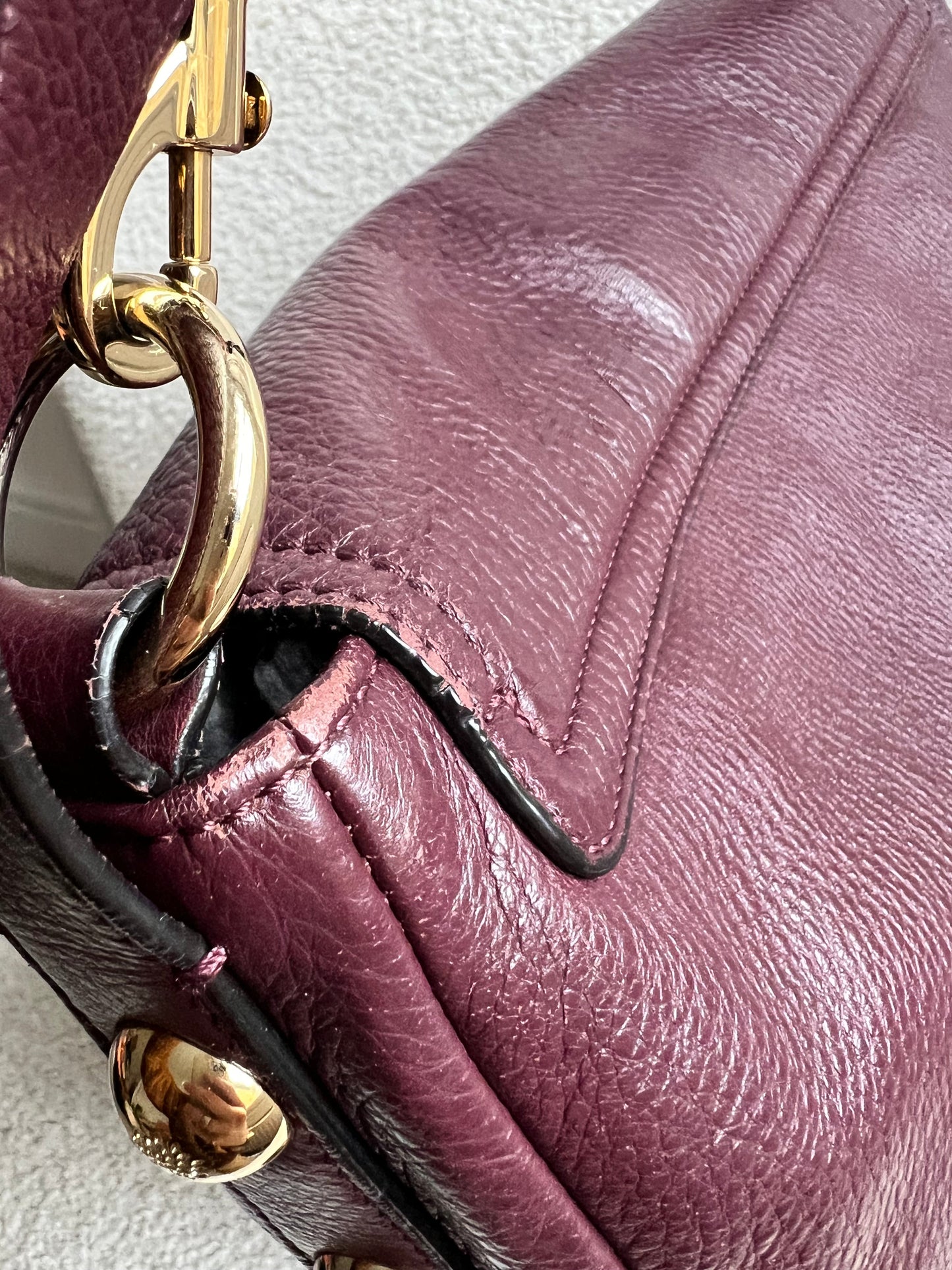 Mulberry Oxblood Daria Satchel (RRP £795)