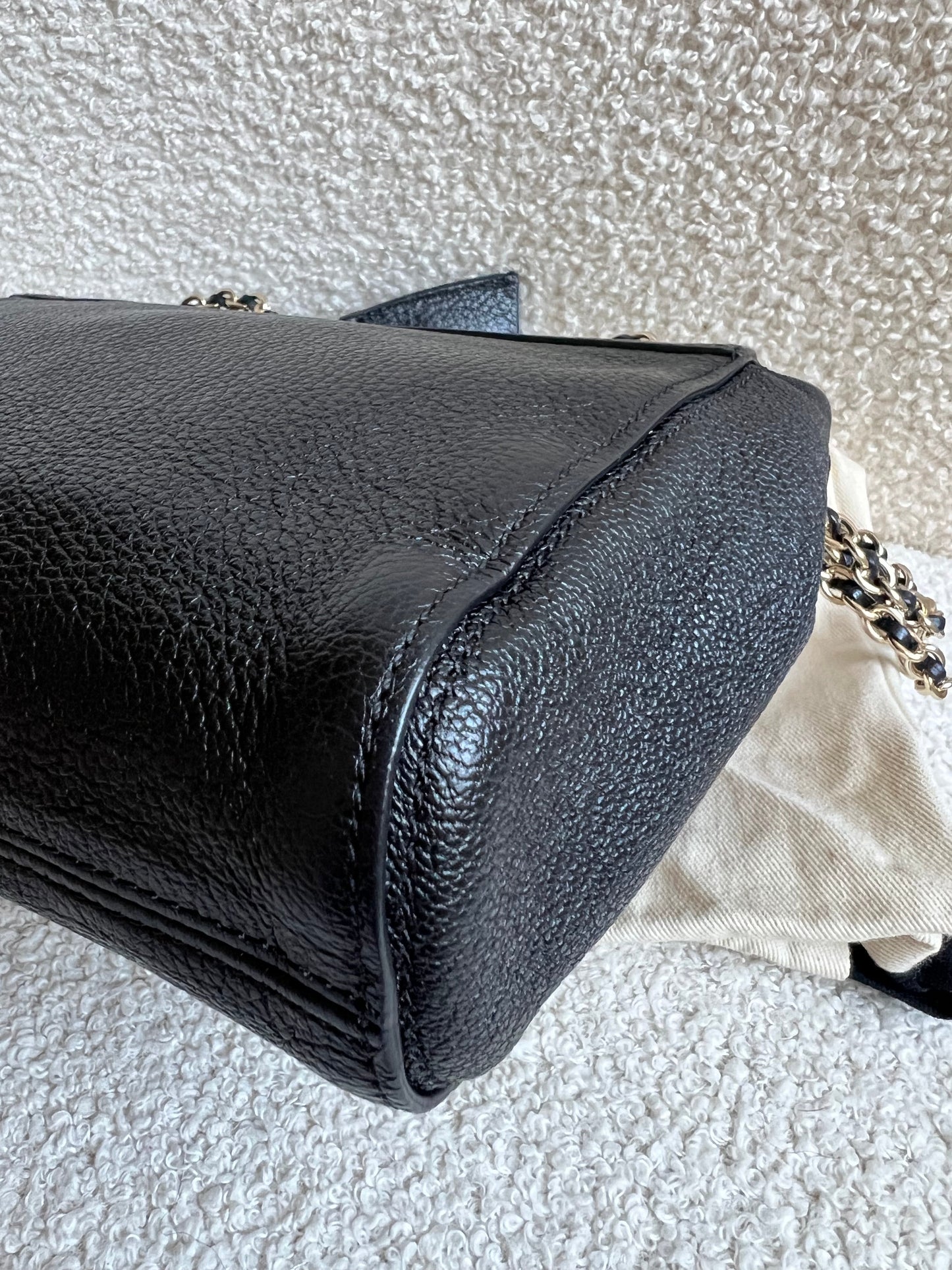 Mulberry Black Regular Lily with Gold Hardware (RRP £995)