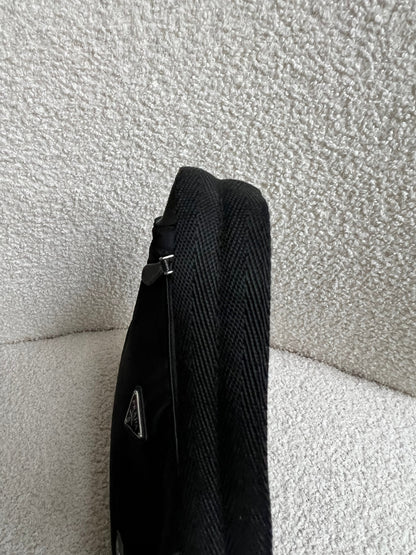 Prada Re-edition Black Nylon Shoulder Bag (RRP £920)