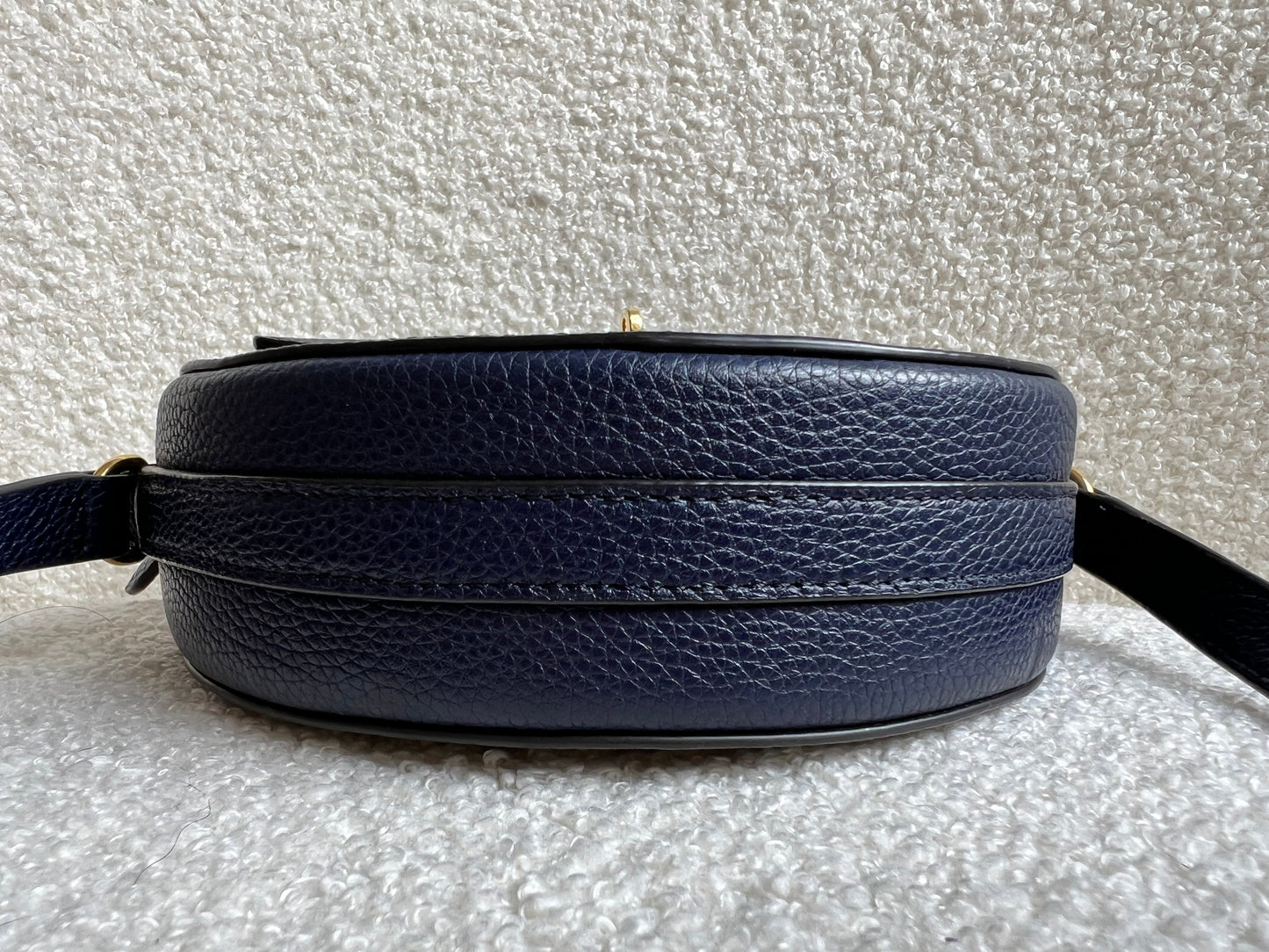 Mulberry Union Jack Midnight Darley Round Shoulder Clutch