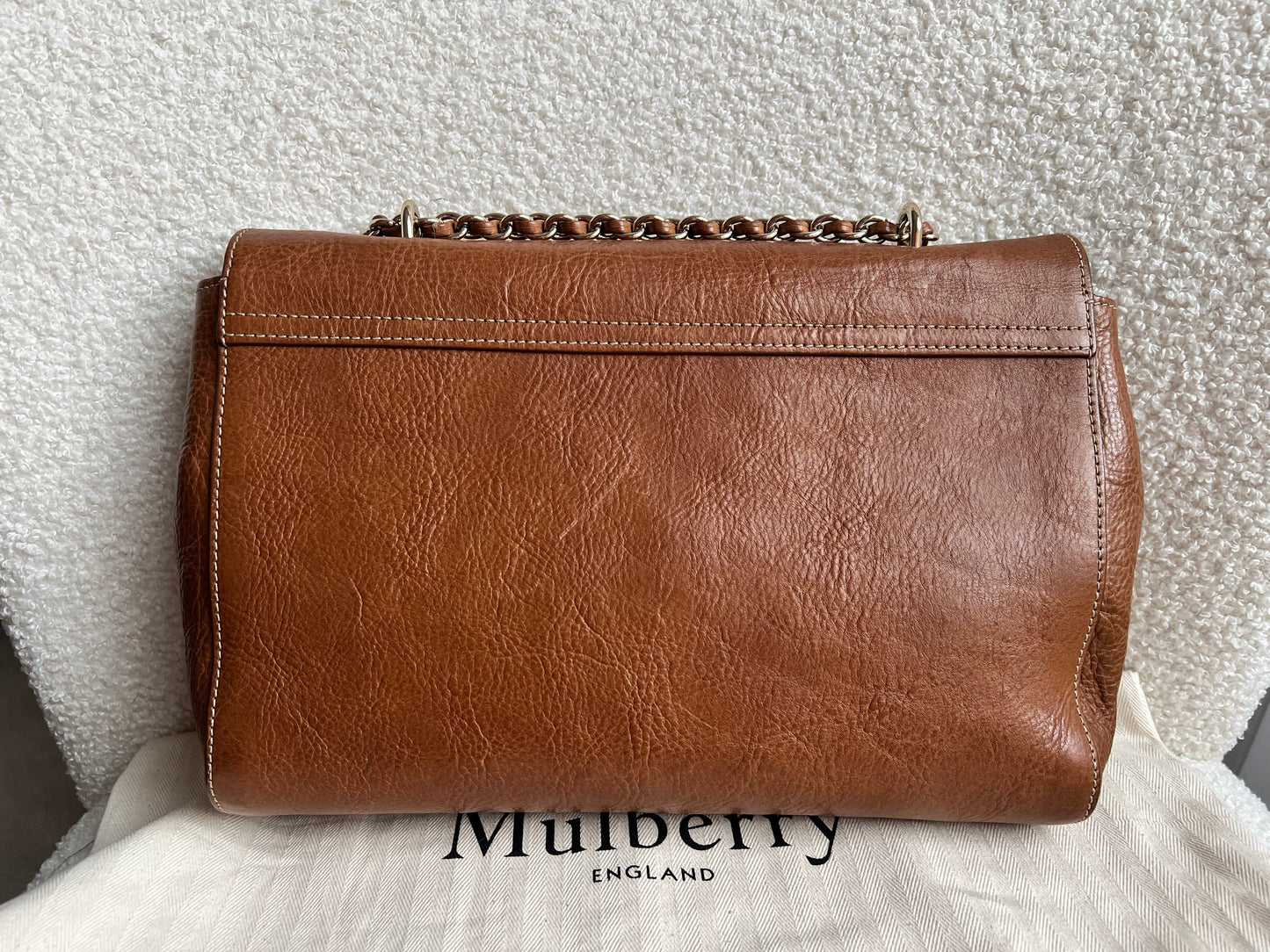 Mulberry Oak Medium Lily with Gold Hardware (RRP £1095)