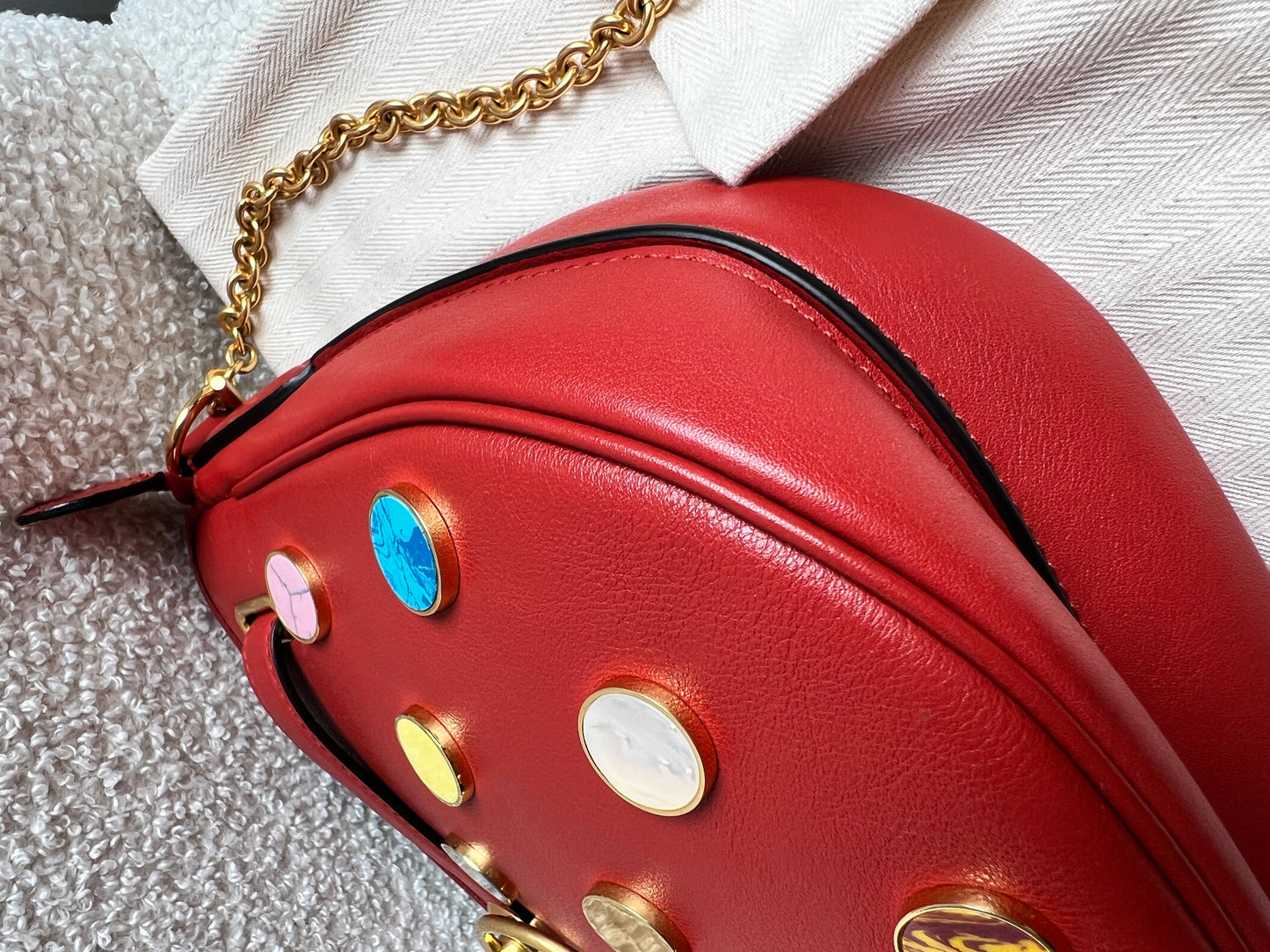 Mulberry Cabochon Brockwell Satchel
