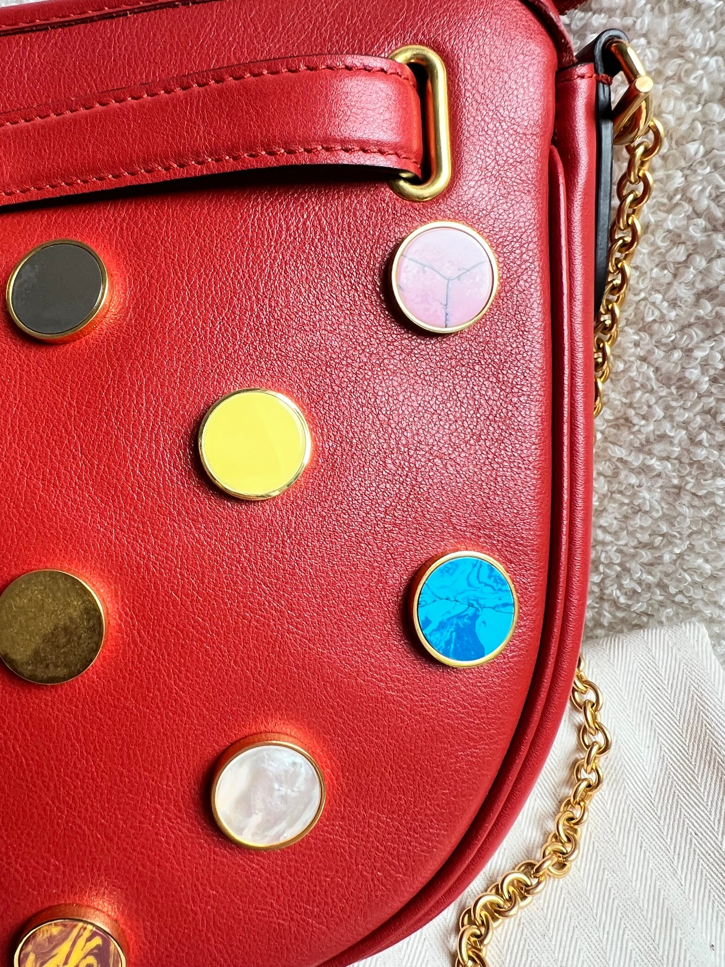 Mulberry Cabochon Brockwell Satchel