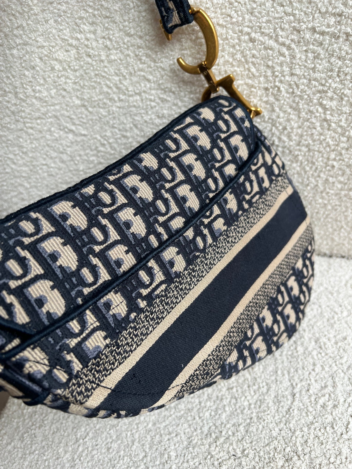 Christian Dior Oblique Saddle Bag