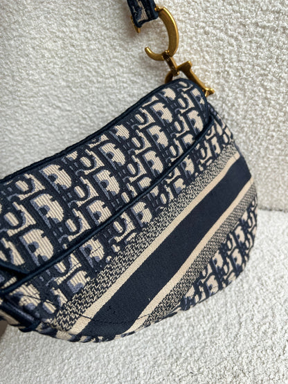 Christian Dior Oblique Saddle Bag