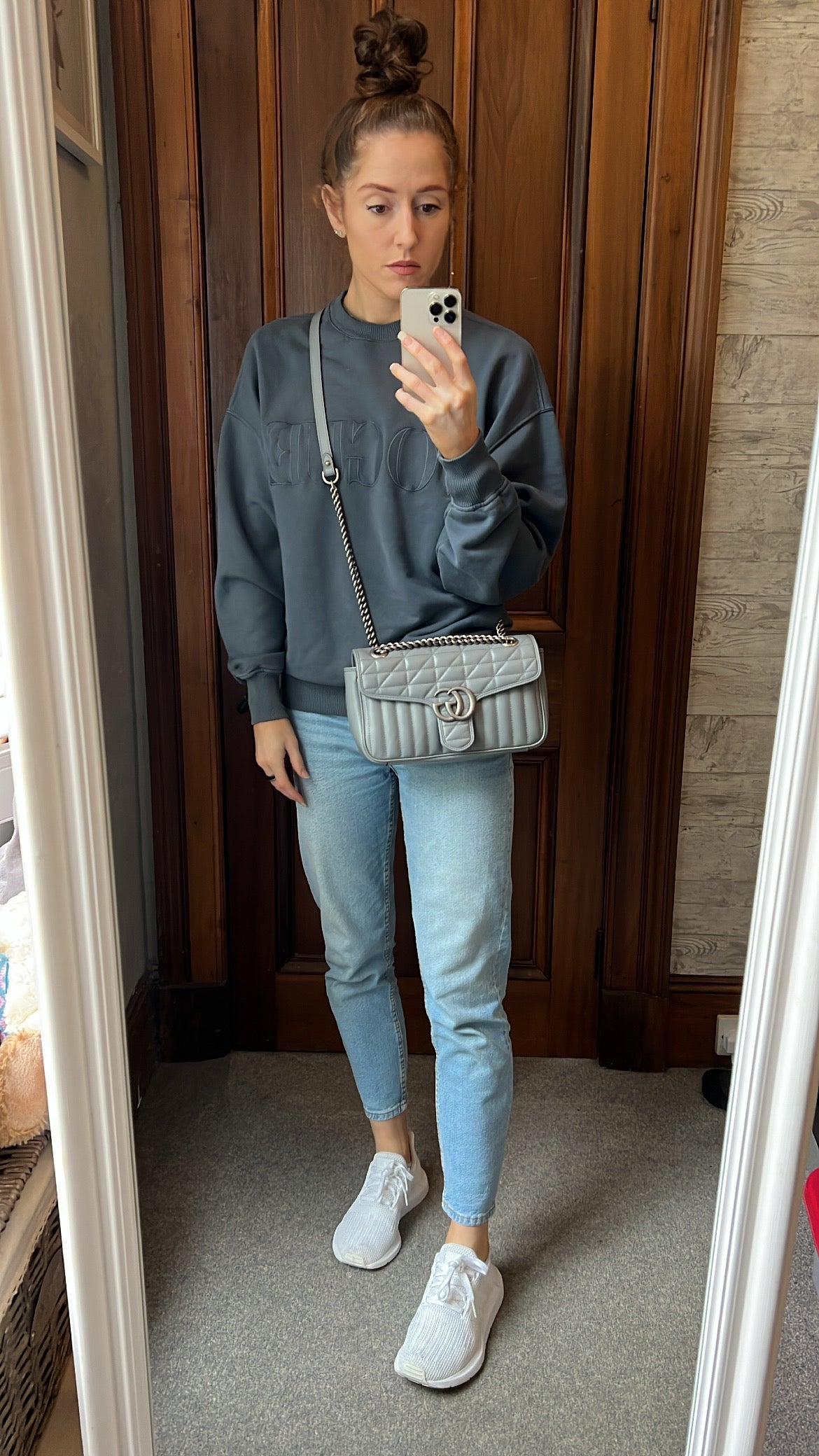 Gucci GG Black Aria Marmont Small Shoulder Bag (RRP £1800)