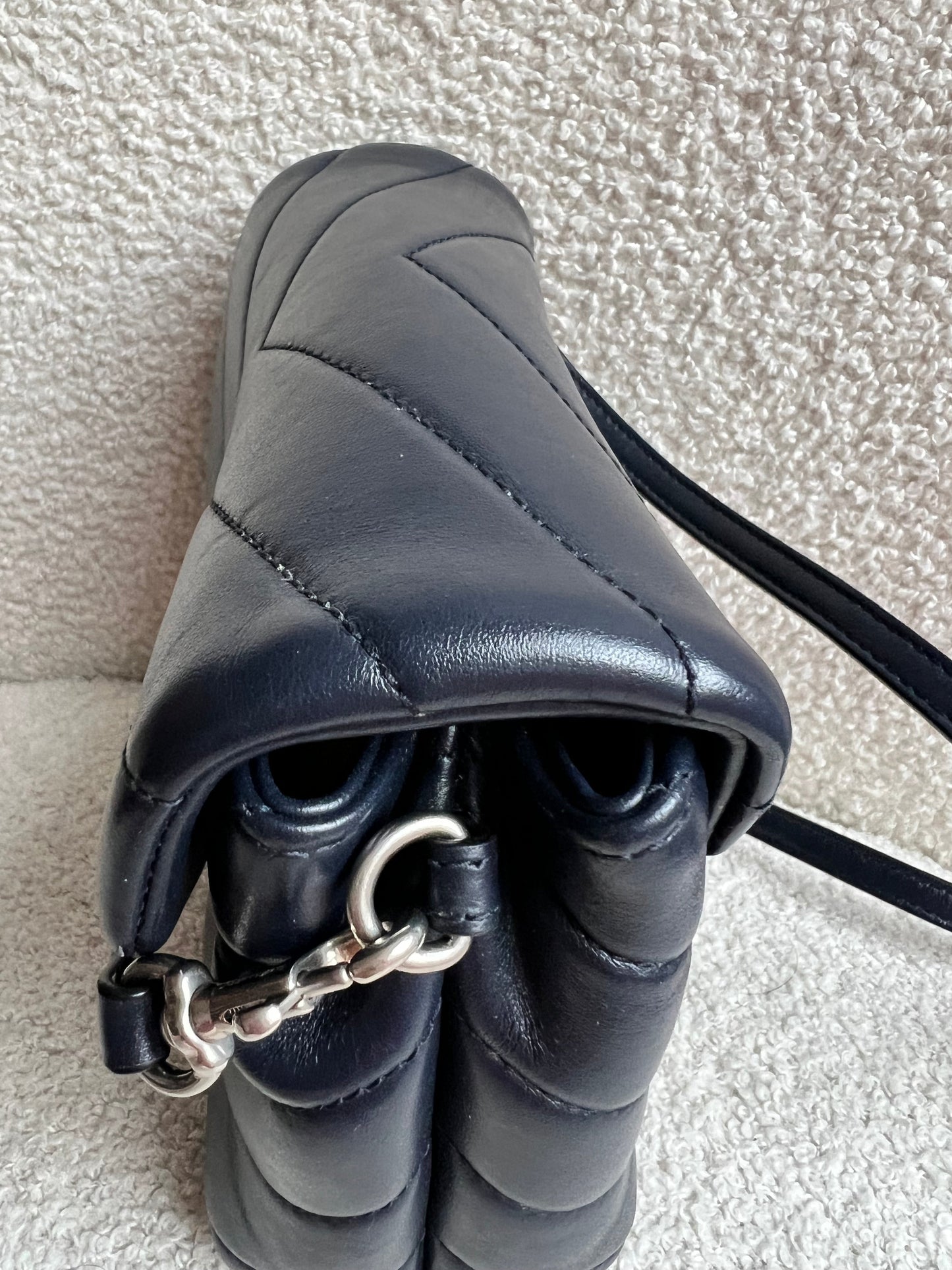 Yves Saint Laurent (YSL) Navy Blue Toy Lou Lou (RRP £1350)