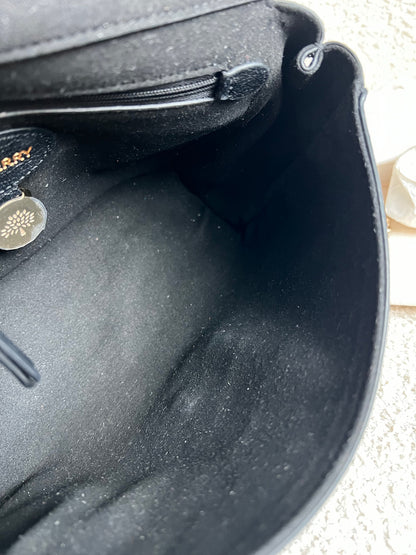 Mulberry Black Regular Lily with Gold Hardware (RRP £995)