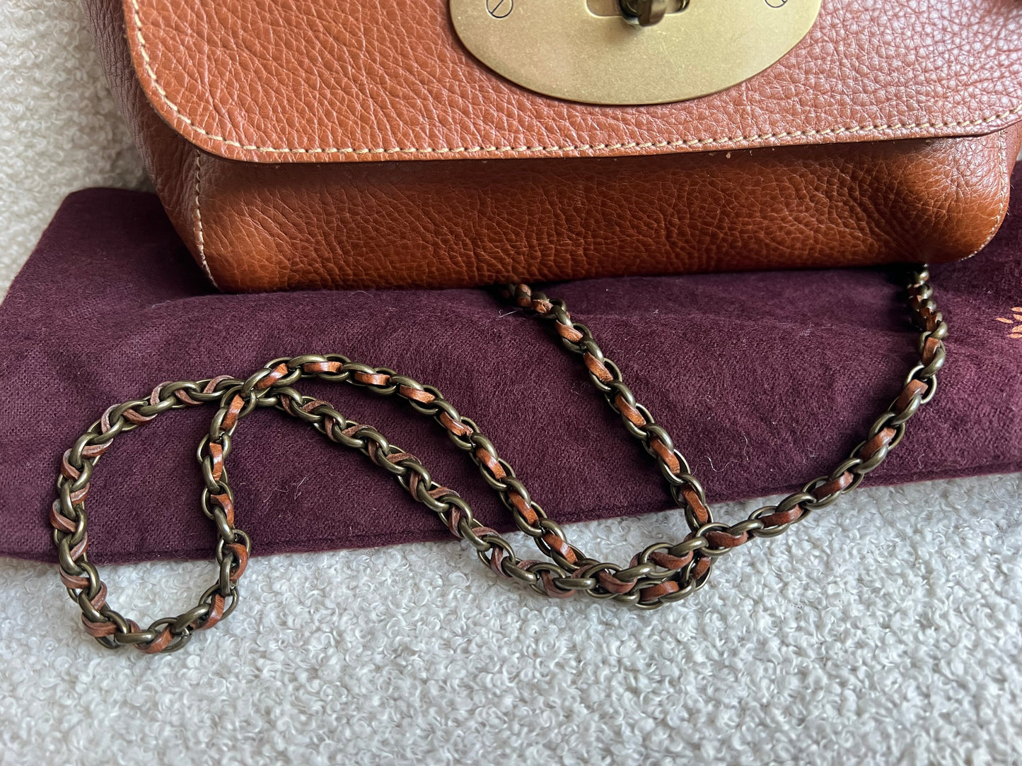 Mulberry Oak Regular Lily with Gold Hardware (RRP £895)