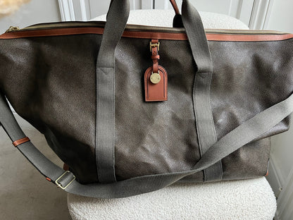 Mulberry Large Clipper Bag in Mole Cognac Scotchgrain (RRP £995)