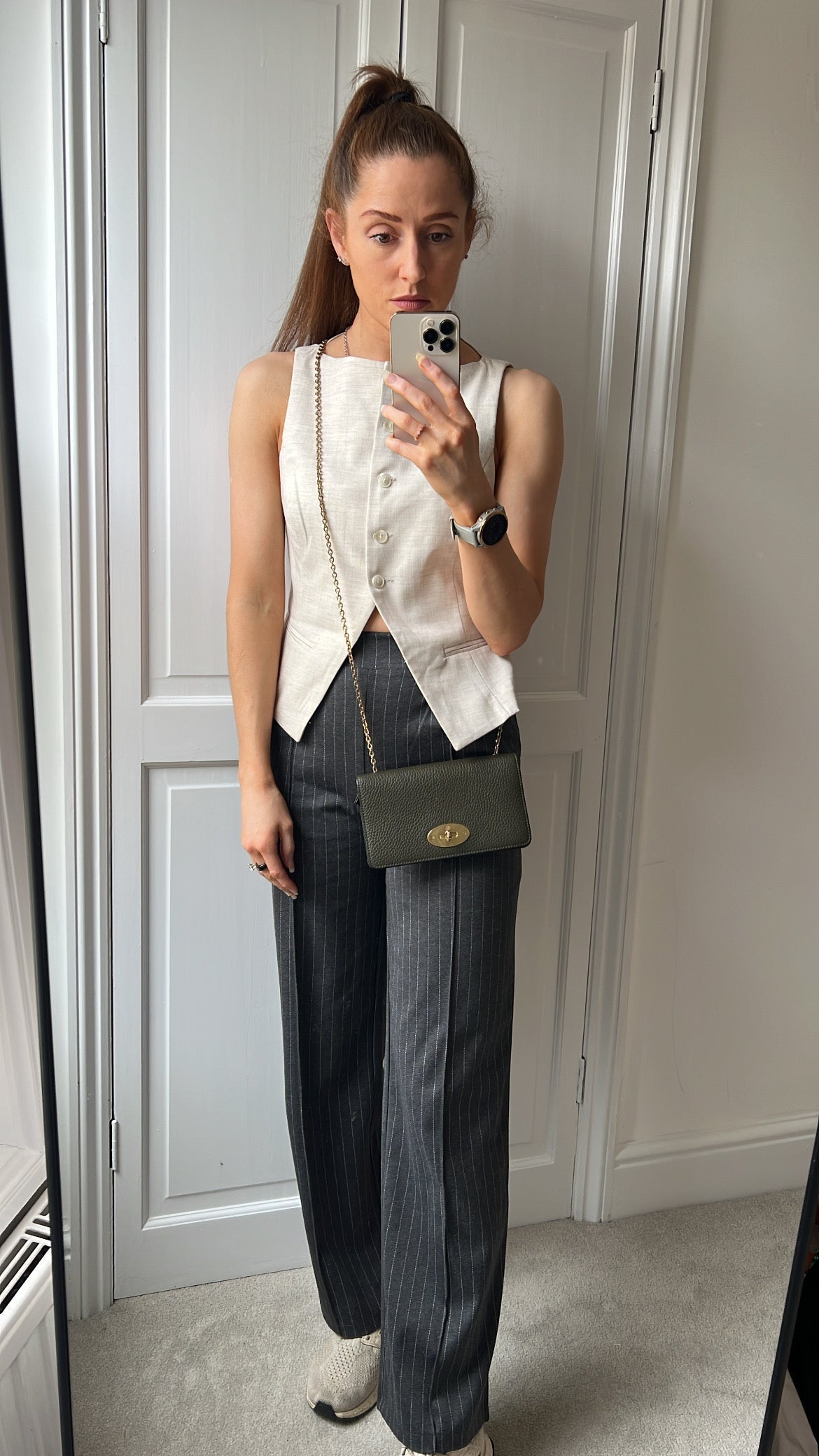 Mulberry Ballet Pink Bayswater Clutch (RRP £495)