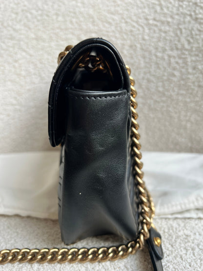 Gucci GG Black Marmont Small Shoulder Bag (RRP £2070)