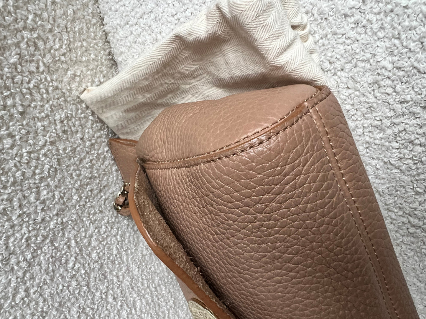 Mulberry Light Salmon Regular Top Handle Lily (RRP £1095)