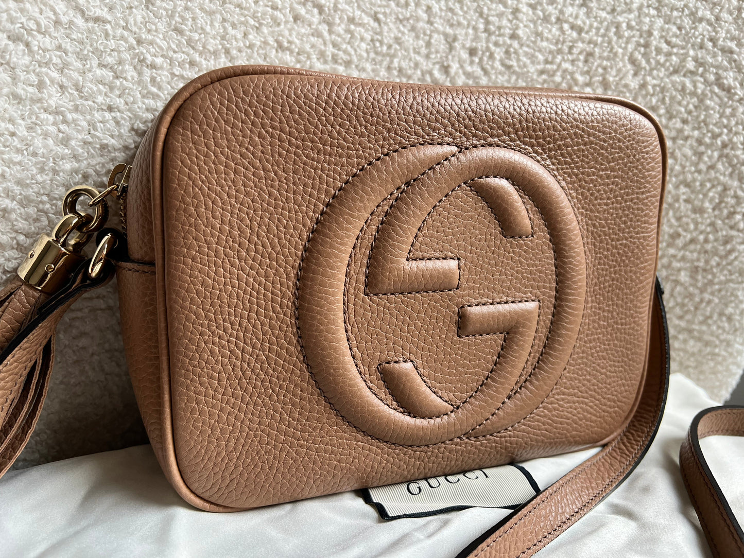 Gucci Rose Beige Soho Disco (RRP £1050)
