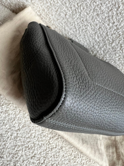 Mulberry Solid Grey Regular Top Handle Lily (RRP £1095)