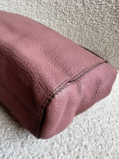 Mulberry Blush Regular Lily with Gold Hardware