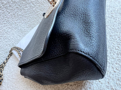 Mulberry Black Regular Lily with Silver Hardware (RRP £895)