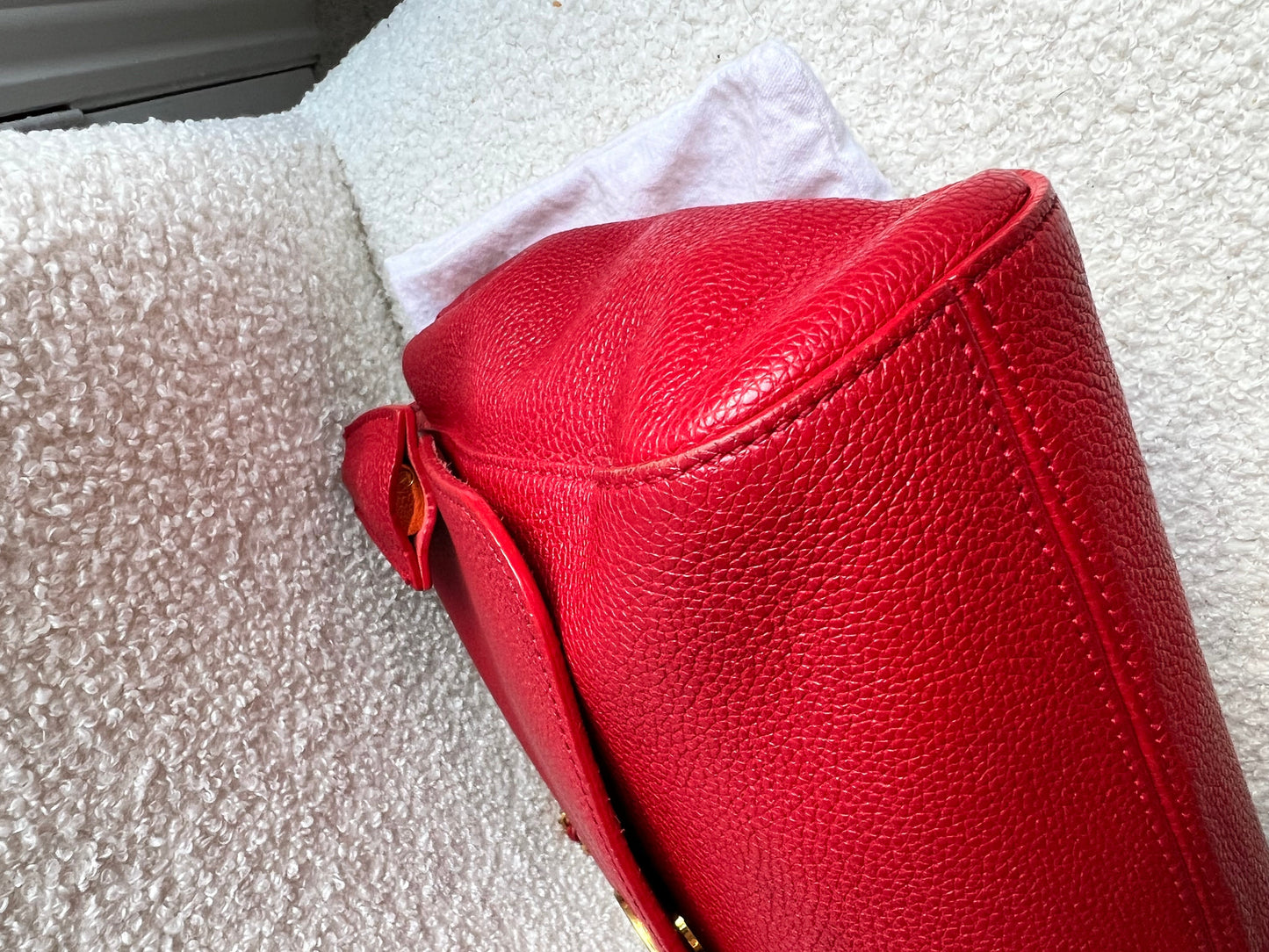Mulberry Scarlet Medium Lily with Gold Hardware (RRP £1095)