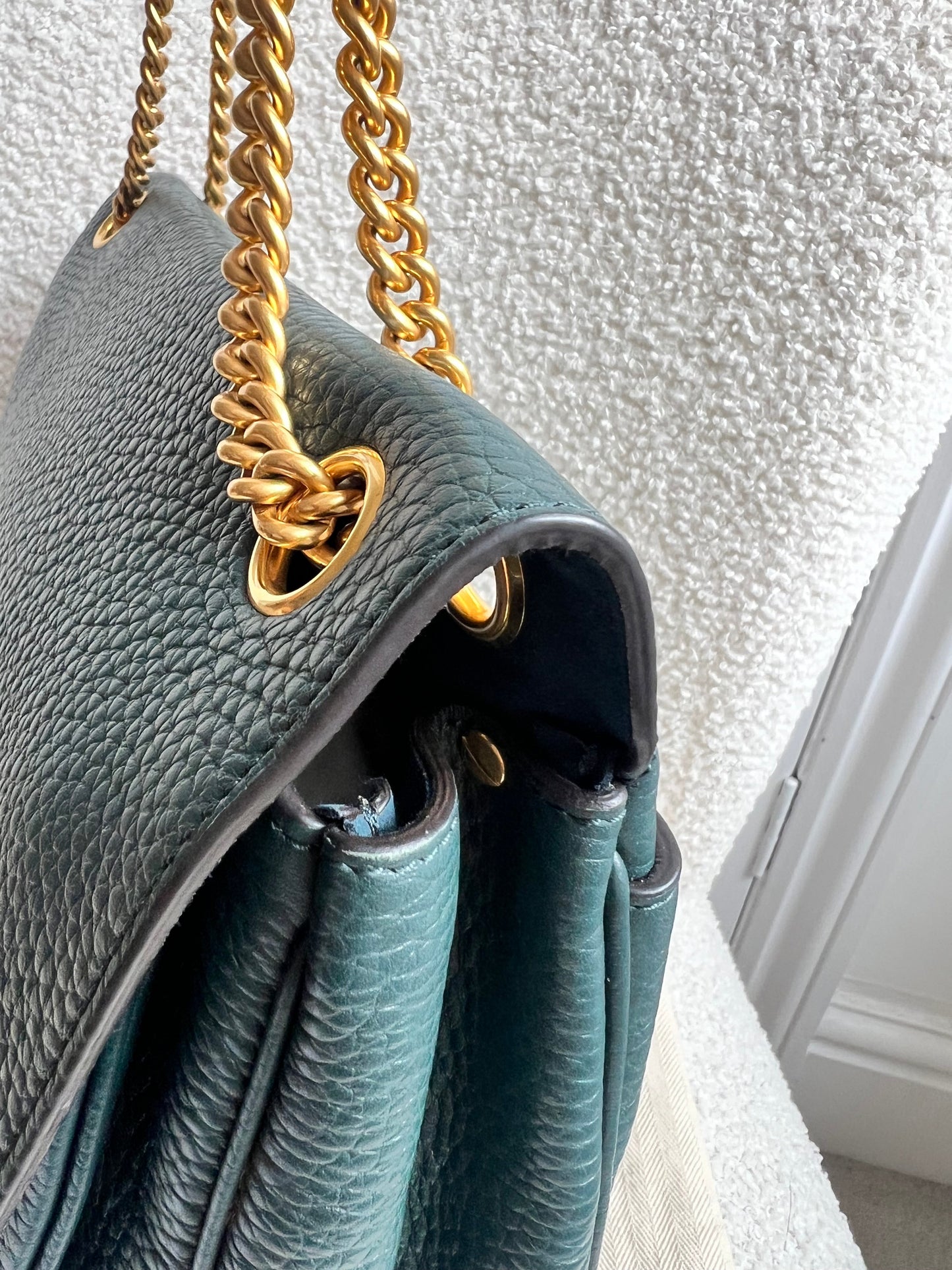 Mulberry Green Darley Shoulder Bag (RRP £1095)