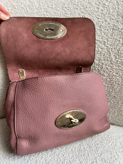 Mulberry Blush Regular Lily with Gold Hardware