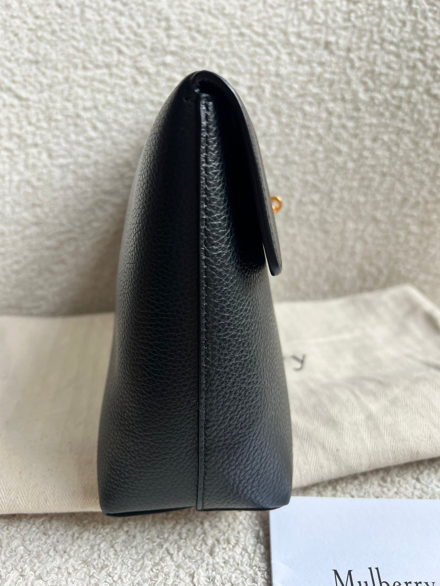 Mulberry Black Large Darley Cosmetic Pouch (RRP £395)